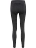 Hummel Sportleggings in Schwarz