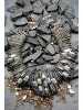 collezione alessandro Kurze Kette " Palermo " in grau