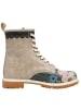 Dogo Longe Boots - Bear and Flowers 39 in Beige