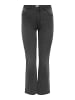 ONLY Carmakoma Flared fit jeans in Dark Grey Denim