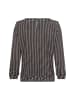 OPUS Langarmshirt Susta in braun