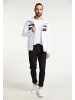 DreiMaster Herren Funktionsjacke in Weiss Nachtblau