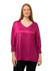 Ulla Popken Bluse in pink rot