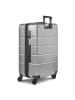 Police Dublin 4 Rollen Trolley L 75 cm mit Dehnfalte in grey taupe
