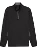 Puma T-Shirt "Pure 2.0 1/4 Zip" in Schwarz