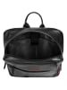 Bugatti Rucksack CLARK echt Leder in schwarz