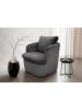 byLiving Sessel Harmony in Grob-Cord dunkelgrau