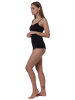 Yenita® Spaghetti Top (2er Set) Modern-Collection in schwarz-weiss
