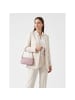 Lazarotti Bologna Leather Pochette Schultertasche Leder 22 cm in rose