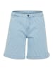 CULTURE Shorts CUmilky Loose fit in Blue/White Stripe