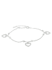 Adeliás Damen Anhänger – Herzanhänger aus 925 Silber mit Zirkonia in silber