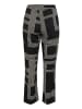 KAFFE curve Casual Hose KCdonna Regular fit in Black/Beige Graphic Lines