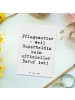 Mr. & Mrs. Panda Postkarte Spruch Pflegemutter Superheldin mit S... in Weiß