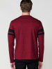 KOROSHI Langarm-t-shirt in rot