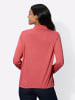 Sieh an! Stehkragen-Shirt in grapefruit