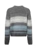 OPUS Strickpullover Pradeta in grau hellblau - 0001