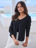 Heine Feinstrickjacke in schwarz