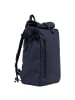 SANDQVIST Stream Slim Rolltop - Rucksack 16" 65 cm (black) in navy