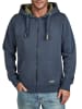 DENIMFY Sweatjacke DFLeo in Blau