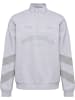 Hummel Jacke "Hmloversized Halfzip SW" in Grau