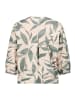 BETTY & CO Schlupfbluse mit 3/4 Arm in Nature/Green