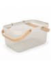 relaxdays Drahtkorb in Creme