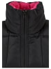 Urban Classics Urban Classics Damen Ladies Reversible Cropped Puffer Vest in black/fuchsia