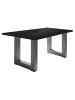 58 aufm Kessel ESSTISCH ausziehbar Eila 3 160 x 90 x 75 Esszimmertisch Graphit/Schwarzstahl