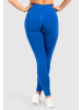 SMILODOX Leggings Trixy Scrunch in Blau