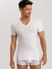 Hanro V-Shirt Cotton Superior in Weiß