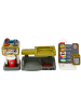 Wisam® Set Shop Pizza Kaffeemaschine Getränke Registrierkasse