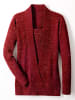Sieh an! 2-in-1-Pullover in rot-meliert