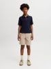 JACK & JONES Junior Gestricktes Polo in Night Sky