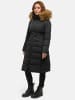 Tazzio Wintermantel "F806" - mit Kapuze - in Schwarz