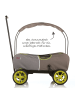 Hauck Toys Bollerwagen Eco Mobil Forest Green - faltbar in grau,beige