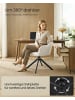 SONGMICS 6er-Set: Esszimmerstuhl Tyra in Beige-Schwarz - (B)60 x (H)81.5 x (T)58 cm