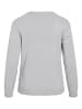 Vila Strickpullover in Light Grey Melange