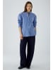 Oui Hemdbluse in blue white
