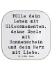 Mr. & Mrs. Panda Untersetzer Tasse Spruch Leichtigkeit im Leben ... in Weiß