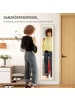 HOMCOM Ganzkörperspiegel-40L x 5B x 160H cm-Eiche