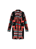 IZIA Women Cardigan in black multicolor