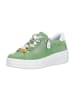 remonte Plateau Sneaker in Grün