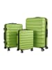 relaxdays 3-tlg. Kofferset in Hellgrün