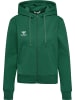 Hummel Reißverschluss Kapuzenpullover Hmlgo Damen in EVERGREEN