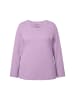 Ulla Popken Shirt in lavendel