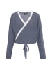 DreiMaster Vintage Women Cardigan in grey blue