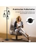 COSTWAY Moderne Stehlampe 169cm in Schwarz