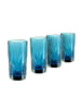 CreaTable Longdrinkgläser, Eugene 380 ml in Blau in Blau