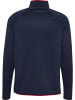 Hummel Trainingsjacke "Core 2.0 Half Zip" in Blau