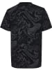 Hummel Shirt "Aop Logo T-Shirt" in Schwarz